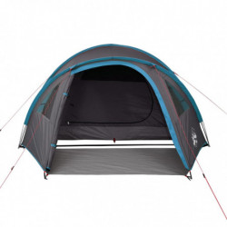 Campingzelt 4 Personen Blau 300x250x132 cm 185T Taft