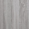 Kleiderständer mit Schuhablage Grau Sonoma 90x34x184 cm