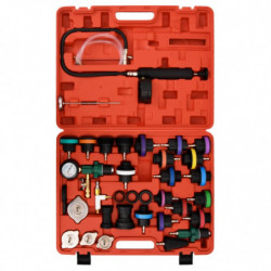 Kühlsystem-Tester Abdrückgerät Set Rot 52x40,5x9,5 cm