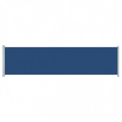 Ausziehbare Seitenmarkise 600x160 cm Blau