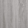 Kleiderständer mit Schuhablage Grau Sonoma 90x34x184 cm