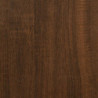 Kleiderständer mit Schuhablage Braun Eichen-Optik 100x41x184 cm