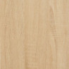 Kleiderständer mit Schuhablage Sonoma-Eiche 100x40x184 cm