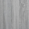 Schuhschrank mit 2 Klappen Grau Sonoma 80x34x116 cm