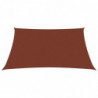 Sonnensegel Oxford-Gewebe Rechteckig 6x7 m Terracotta-Rot