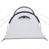 Campingzelt 3 Personen Weiß 370x185x116 cm 190T Taft