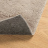 Teppich HUARTE Kurzflor Weich und Waschbar Sandfarben 240x240cm