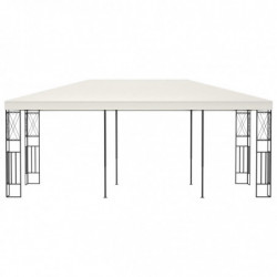 Pavillon Willi 3×6 m Creme Stoff