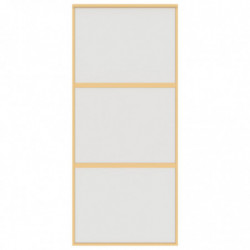 Schiebetür Golden 90x205 cm Matt ESG-Glas und Aluminium