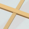 Schiebetür Golden 102,5x205 cm ESG-Klarglas und Aluminium