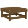 7-tlg. Garten-Lounge-Set Honigbraun Massivholz Kiefer