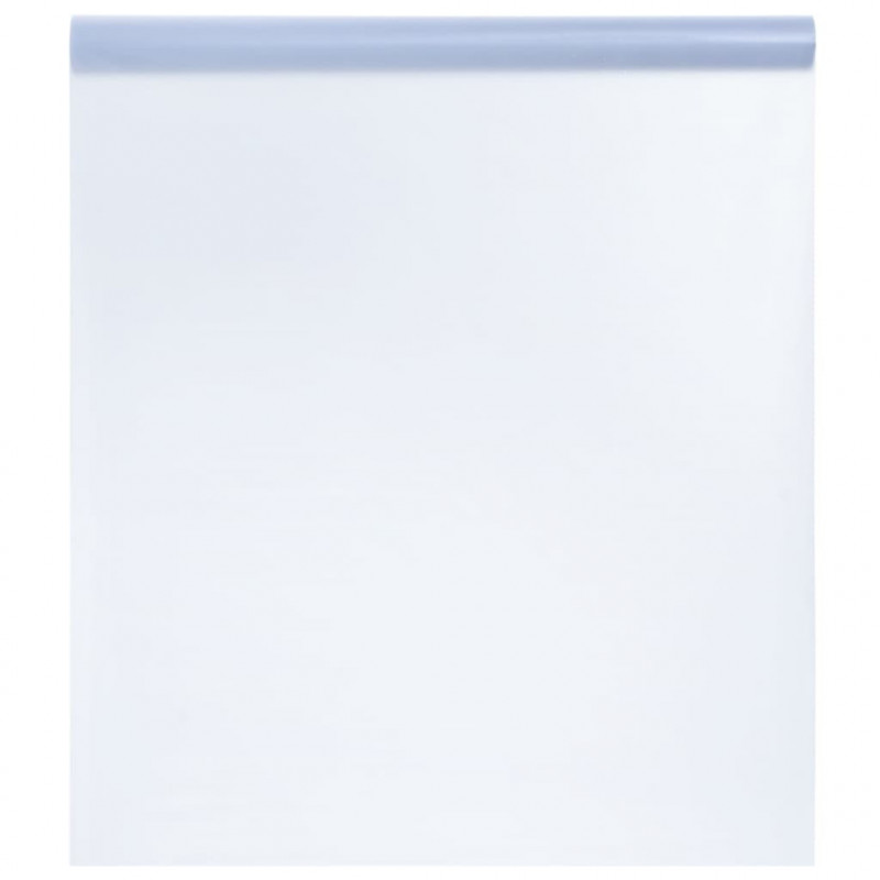 Fensterfolie Statisch Matt Transparent Grau 45x500 cm PVC