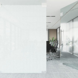 Fensterfolie Statisch Matt Transparent Weiß 60x500 cm PVC
