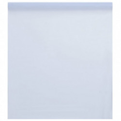 Fensterfolie Statisch Matt Transparent Weiß 90x500 cm PVC