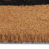 Fußmatte Natur 40x60 cm Kokosfaser Getuftet