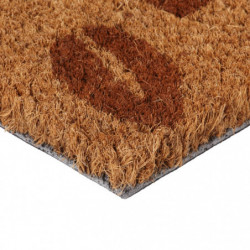 Fußmatte Natur 45x75 cm Kokosfaser Getuftet