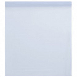Fensterfolie Statisch Matt Transparent Weiß 45x2000 cm PVC
