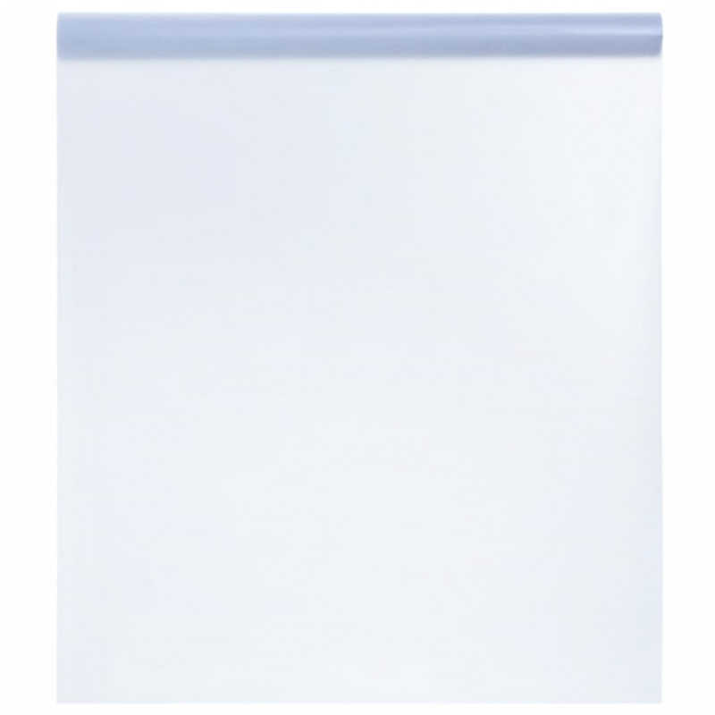Fensterfolie Statisch Matt Transparent Grau 45x2000 cm PVC