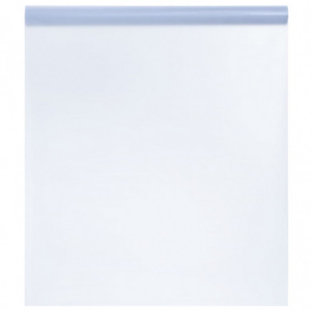 Fensterfolie Statisch Matt Transparent Grau 90x1000 cm PVC