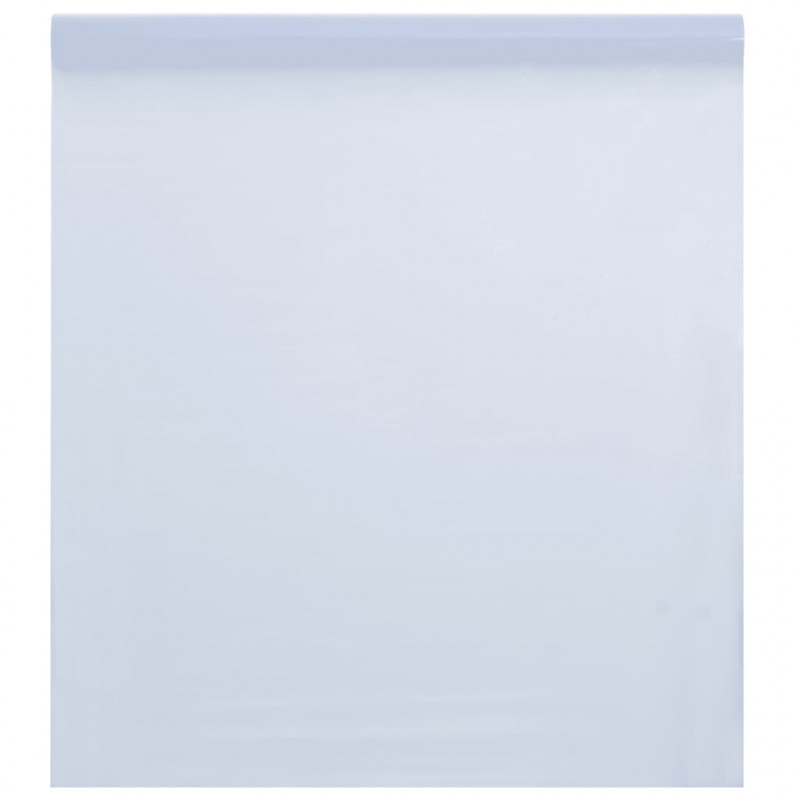 Fensterfolie Statisch Matt Transparent Weiß 90x1000 cm PVC