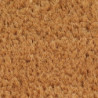 Fußmatte Natur Halbrund 50x80 cm Kokosfaser Getuftet