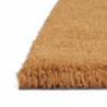 Fußmatte Natur Halbrund 60x90 cm Kokosfaser Getuftet