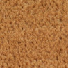 Fußmatte Natur Halbrund 60x90 cm Kokosfaser Getuftet