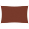 Sonnensegel Oxford-Gewebe Rechteckig 2,5x5 m Terrakotta-Rot
