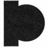 Shaggy-Teppich PAMPLONA Hochflor Modern Schwarz 80x250 cm