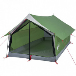 Campingzelt 2 Personen Grün 193x122x96 cm 185T Taft