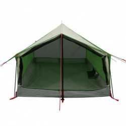 Campingzelt 2 Personen Grün 193x122x96 cm 185T Taft