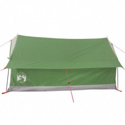 Campingzelt 2 Personen Grün 193x122x96 cm 185T Taft