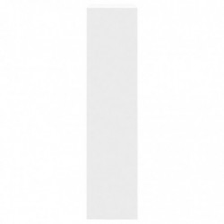Schuhschrank Weiß 60x21x87,5 cm Holzwerkstoff