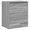 Schuhschrank Grau Sonoma 60x42x69 cm Holzwerkstoff