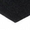 Fußmatte Schwarz 90x150 cm Kokosfaser Getuftet