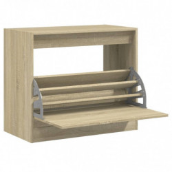 Schuhschrank Sonoma-Eiche 80x42x69 cm Holzwerkstoff