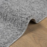 Shaggy-Teppich PAMPLONA Hochflor Modern Grau 200x280 cm