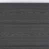 Zaunelement-Set Grau 180x186 cm WPC
