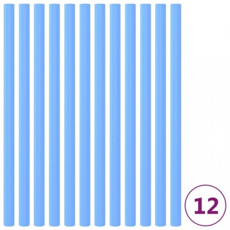 Schaumstoffhüllen für Trampolinstangen 12 Stk. 92,5 cm Blau