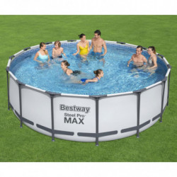 Bestway Pool-Set Steel Pro MAX Rund 457x122 cm