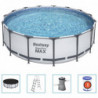 Bestway Pool-Set Steel Pro MAX Rund 457x122 cm