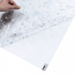 Fensterfolie Matt Blumen-Muster 90x500 cm PVC