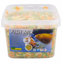 Ubbink Fischfutter Fish Mix Multicolour Flakes 5-20 mm 3,5 L
