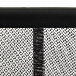 Insektenschutz für Türen Schwarz 100x220 cm Polyester