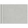 Balkon-Sichtschutz Hellgrau 75x500 cm 100 % Polyester-Oxford