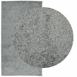 Teppich Shaggy Hochflor Modern Grün 60x110 cm