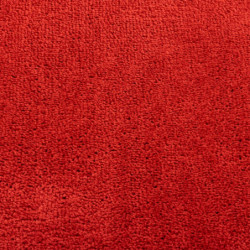 Teppich OVIEDO Kurzflor Rot Ø 80 cm