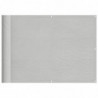 Balkon-Sichtschutz Hellgrau 75x700 cm 100 % Polyester-Oxford