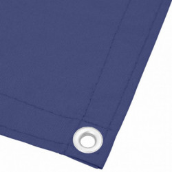 Balkon-Sichtschutz Blau 75x700 cm 100 % Polyester-Oxford