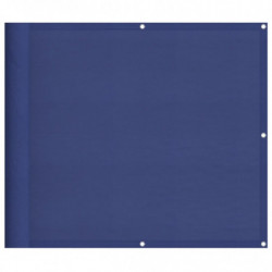 Balkon-Sichtschutz Blau 90x700 cm 100 % Polyester-Oxford